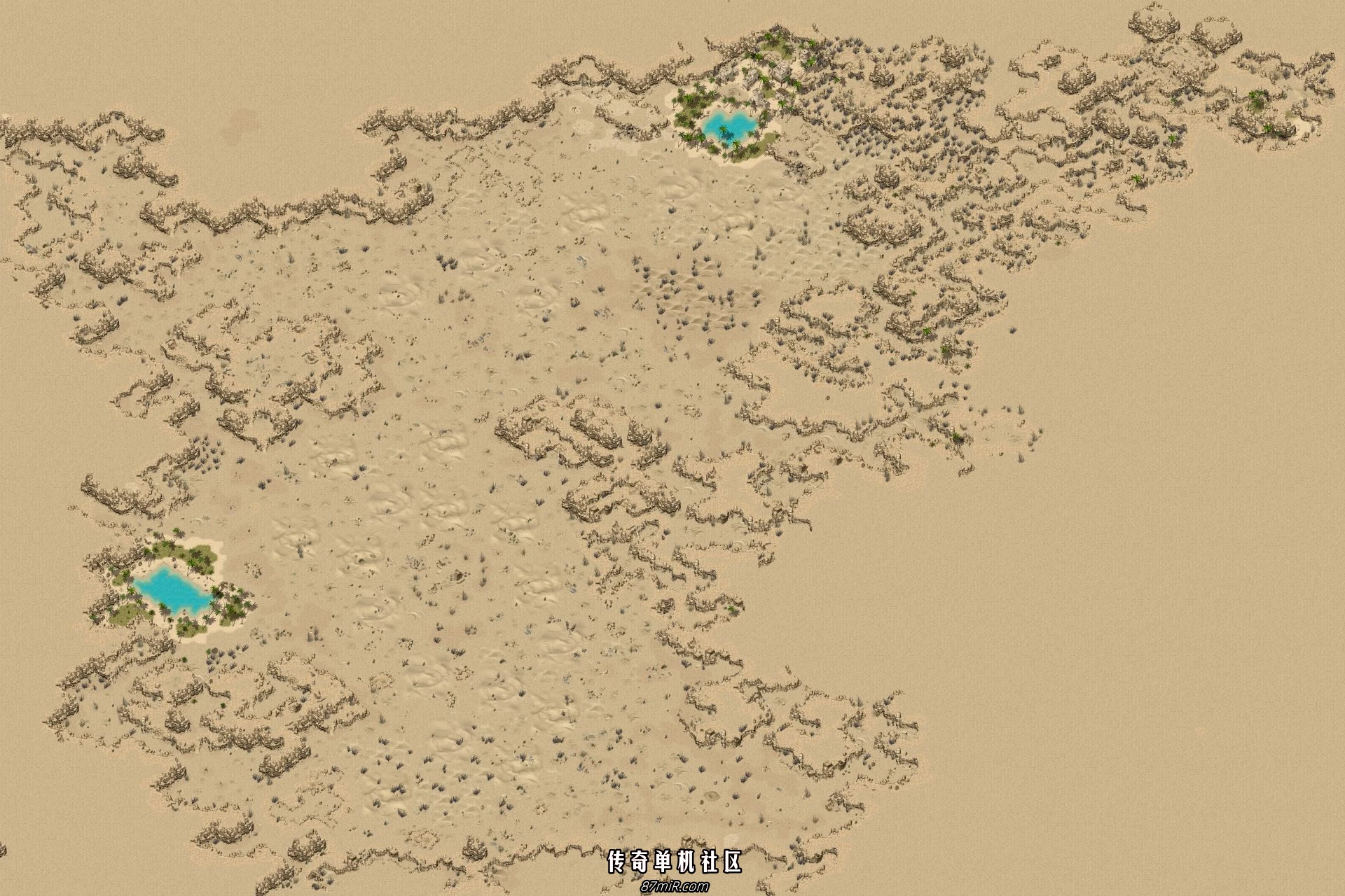 传奇地图素材沙漠12张